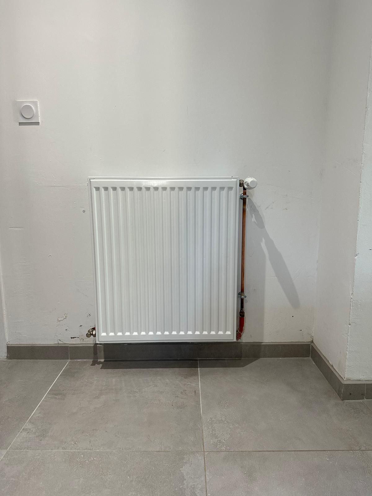 Installation de radiateur de chauffage par BC Clim